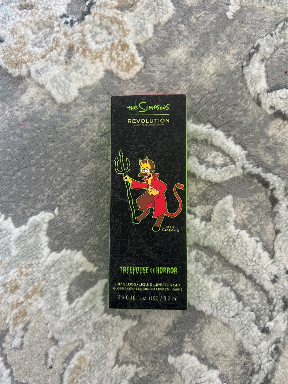 Revolution the Simpsons Treehouse of Horror Lip Gloss/ Liquid Lipstick Set